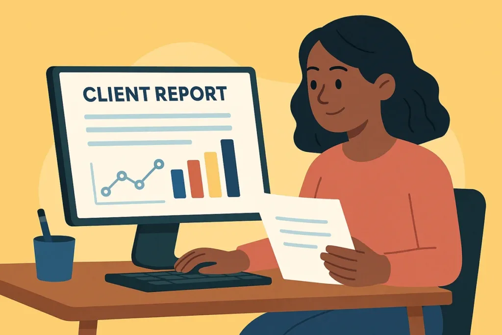 How to Create Easy-to-Read Client Reports as a Beginner Traffic Manager